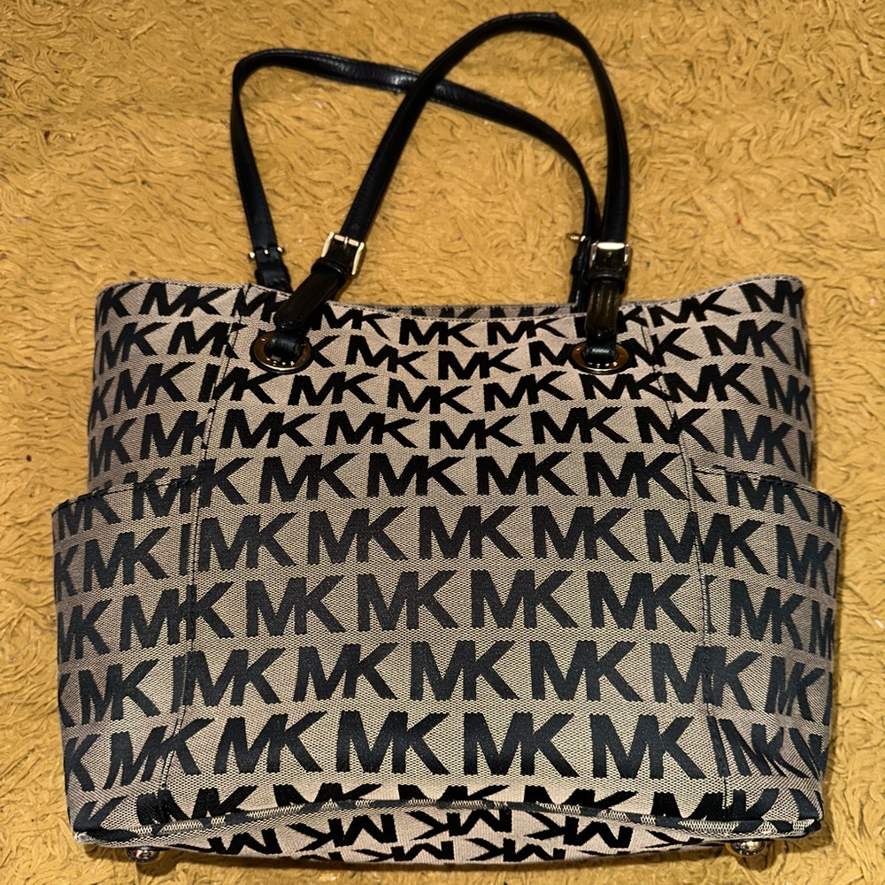 ORIGINAL Michael Michael Kors Monogram
Signature Jacquard North South - Picture 2 of 7